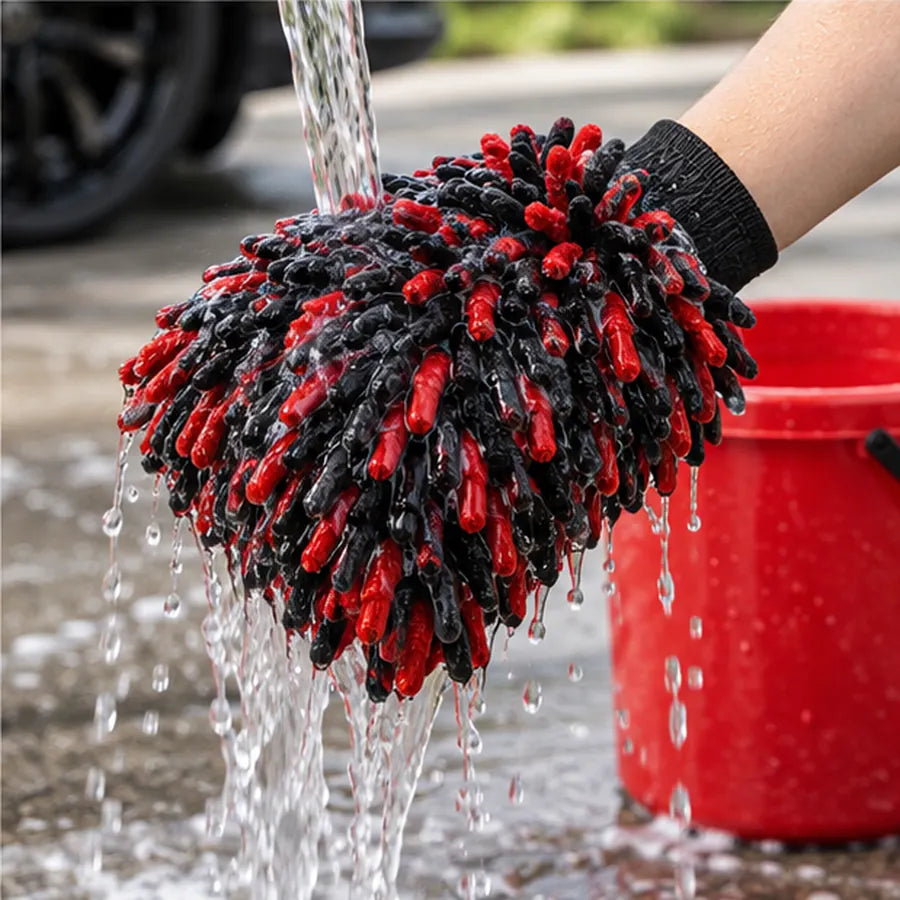Fyneisa Premium Microfiber Wash Mitt