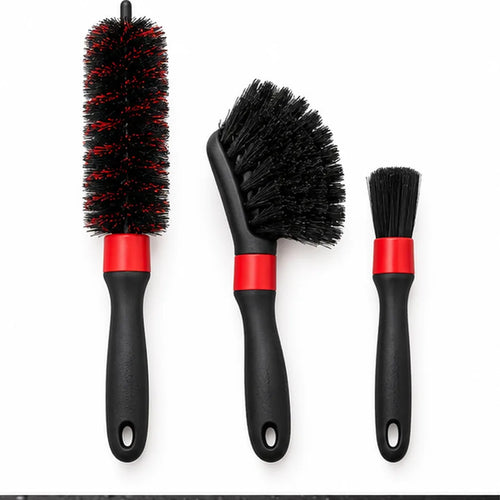 Fyneisa Wheel & Tire Brush Trio