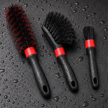 Fyneisa Wheel & Tire Brush Trio